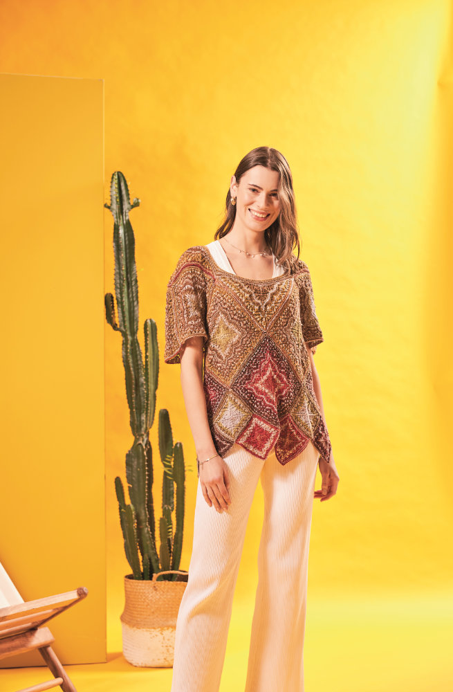 Strick-Shirt Patchy | Anleitungsheft | Wolle Paint Socks  | Stricken | Veronika Hug, Woolly Hugs, Christophorus Verlag