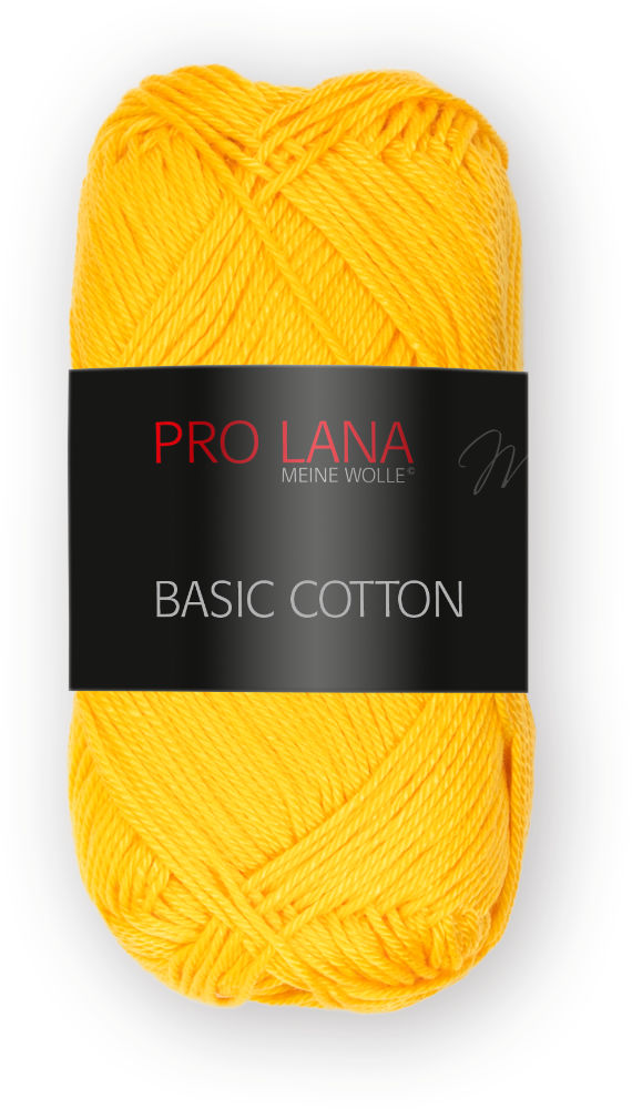 Basic Cotton 0122 - sonnengelb Basic Cotton 0122 - sonnengelb