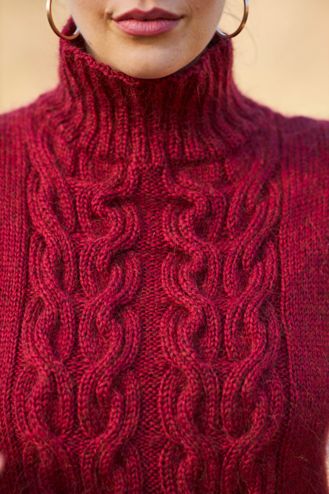 Pullunder mit Zopfmuster | Anleitungsheft | Wolle Merino Super Kid  | Stricken | Pro Lana, Christophorus Verlag