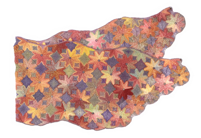 Schal "Dream Flower" | Anleitungsheft | Wolle Zauberball® Crazy  | Stricken | Unjung Yun