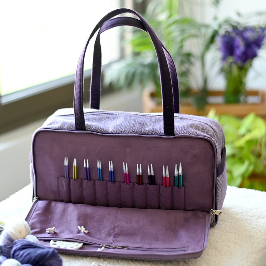 Seesack Snug Collection (Purple Tweed + Felt)