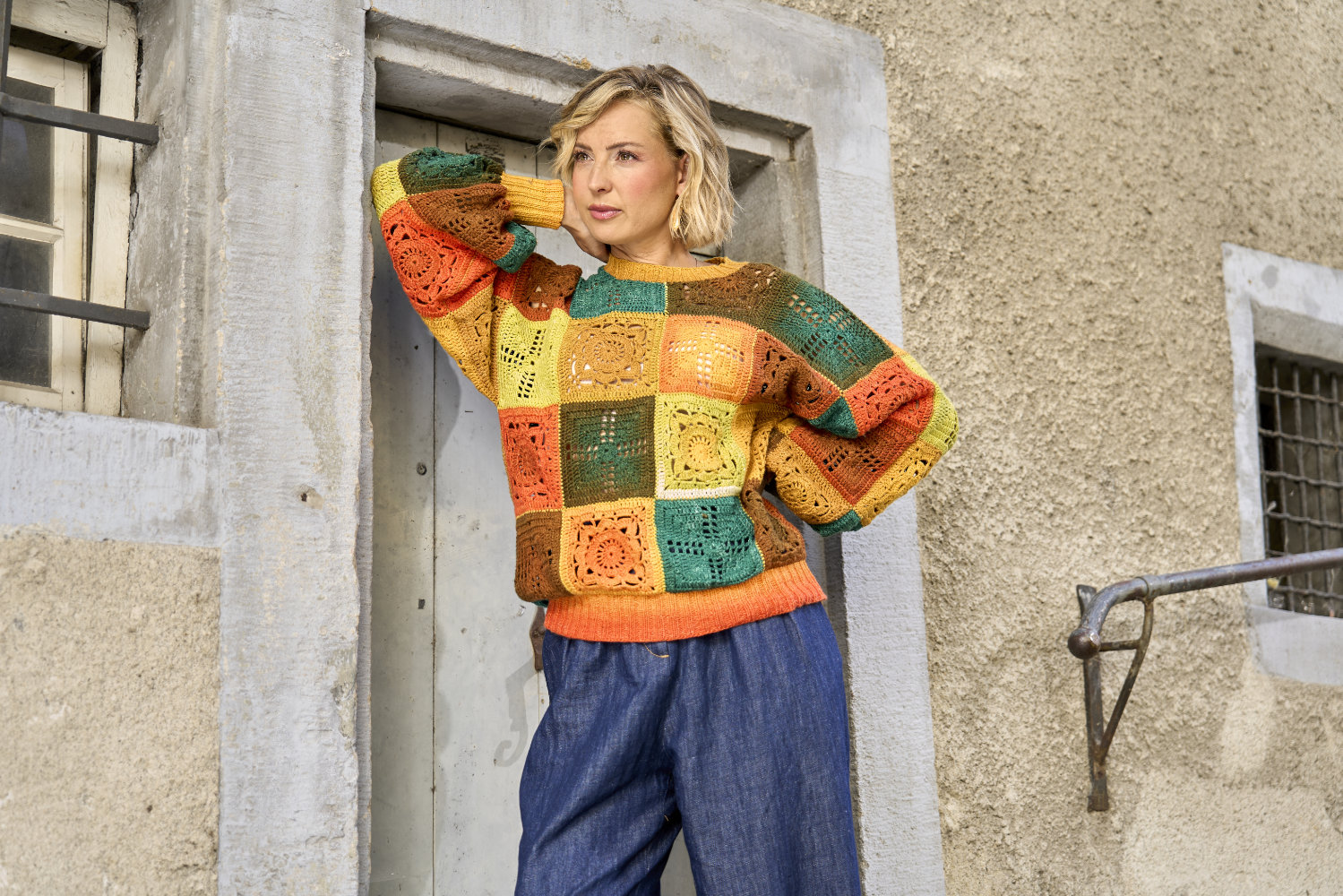 Sweater Grannys | Anleitungsheft | Wolle 1-2-3 Ideen  | Häkeln | Pro Lana, Silvia Jäger, Andel Konrad