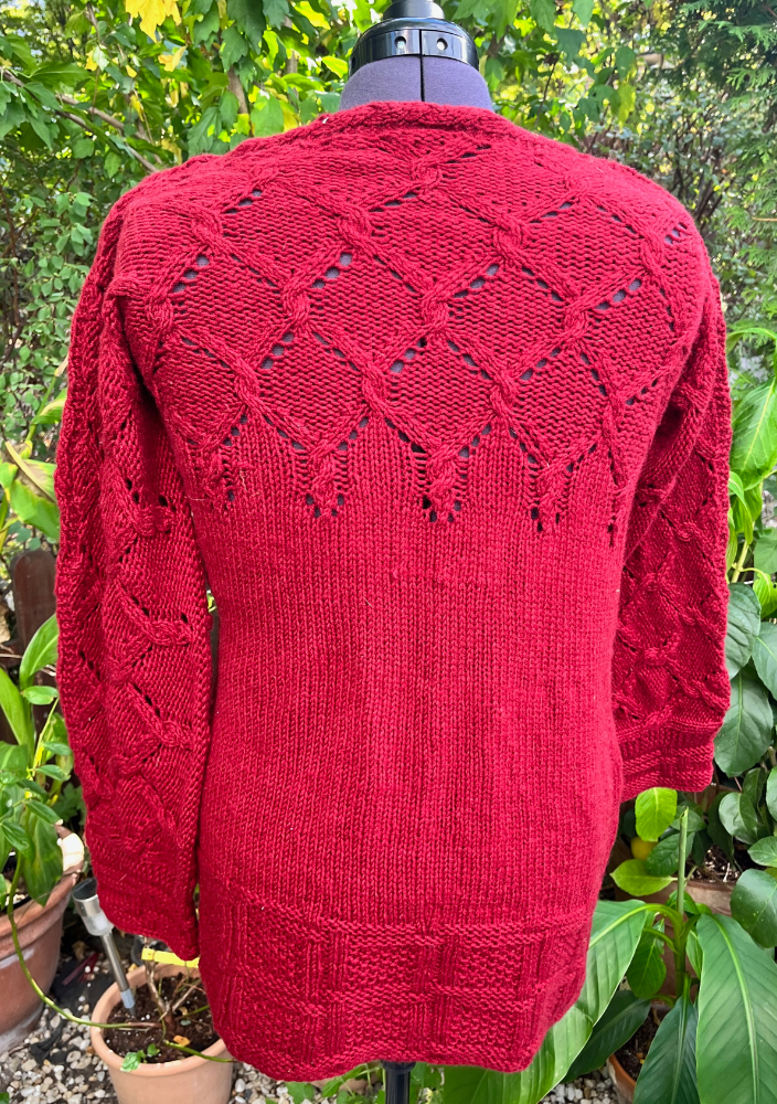 Pullover Schapulero mit Loch- und Zopfmuster | Einzelanleitung | Wolle Starwool Linie 4 | Stricken | Sylvie Rasch Pullover Schapulero mit Loch- und Zopfmuster | Einzelanleitung | Wolle Starwool Linie 4 | Stricken | Sylvie Rasch