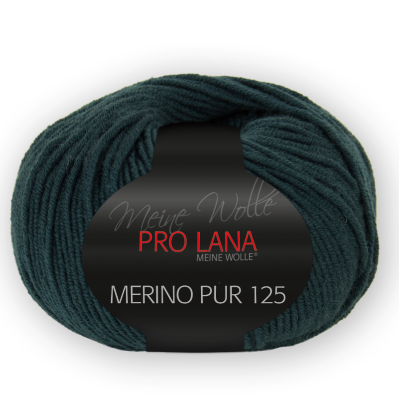 Merino Pur 125 von Pro Lana 0068 - dunkelgrün