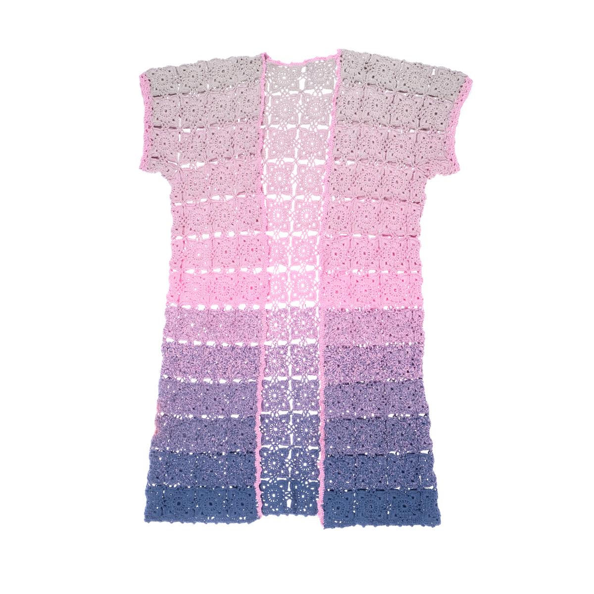 Mantel "Dolcissimo"  | Wollpaket mit Zauberperlen® Cotton  | Häkeln | Susanne Ederleh