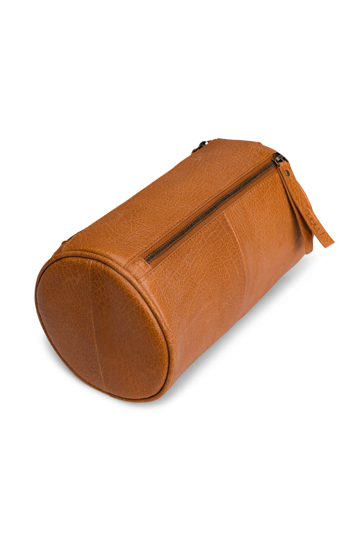 Drew toiletry - Tasche für kleine Strick- oder Häkelprojekte / Kosmetik, handgefertigt aus Echtleder von muud whisky