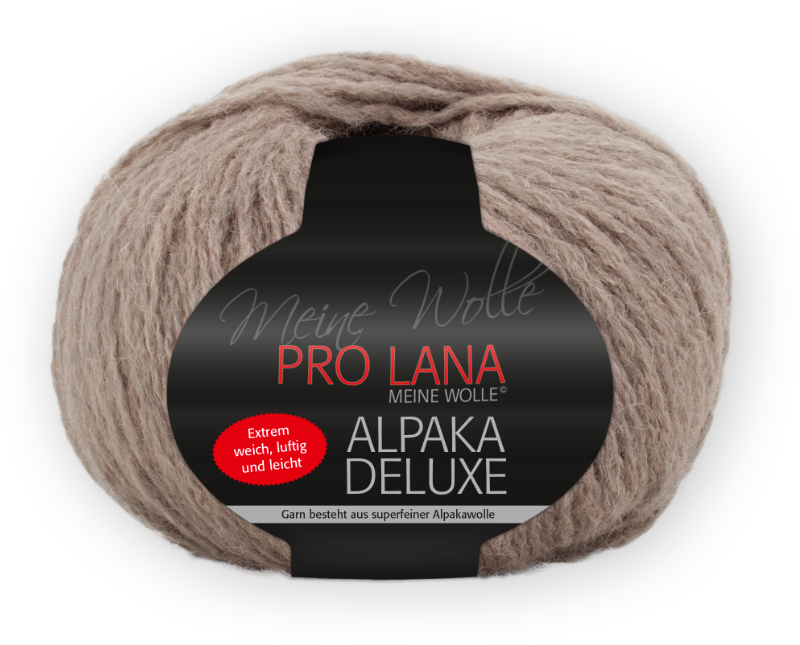 Alpaka deluxe von Pro Lana 0012 - taupe
