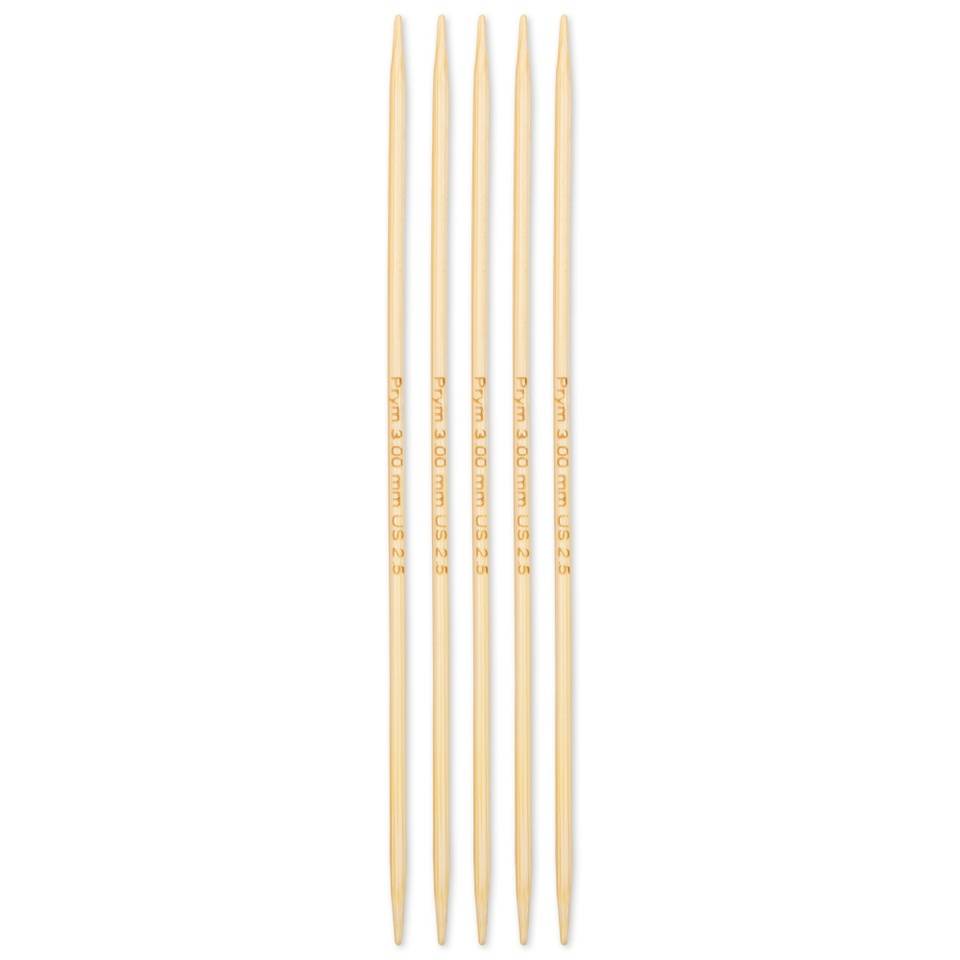 Nadelspiel Bambus von Prym 1530 15 cm 3,50 mm