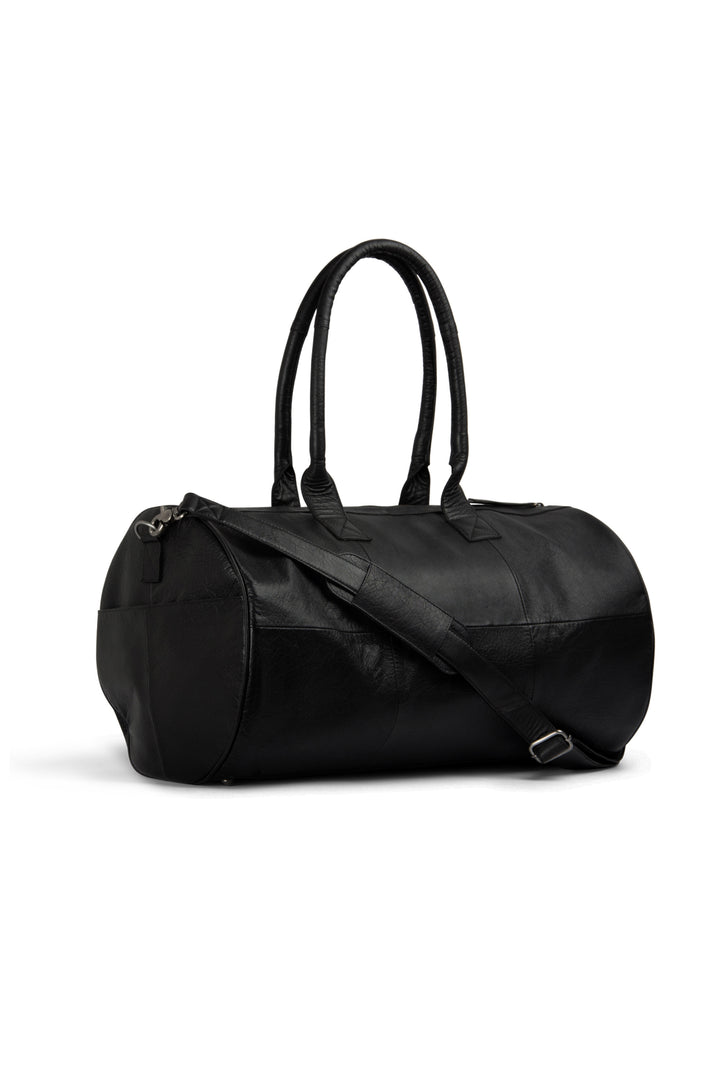 drew - reisetasche , handgefertigt aus Echtleder von muud black