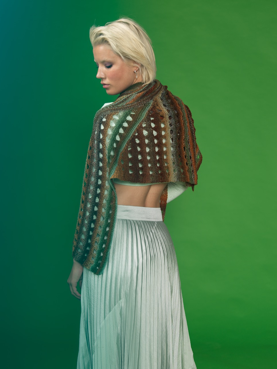 Tuch "Piramides" | Anleitungsheft | Wolle Zauberball® Crazy  | Stricken | Daniela Johansenová Maschenkunst