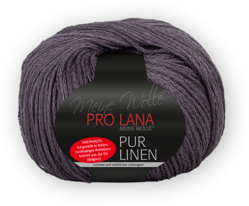 Pur Linen von Pro Lana 0049 - aubergine