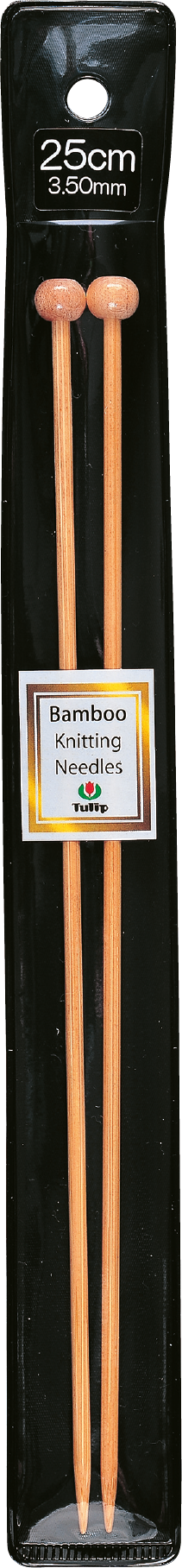Jackenstricknadel Bamboo von Tulip 25 cm 9,00 mm