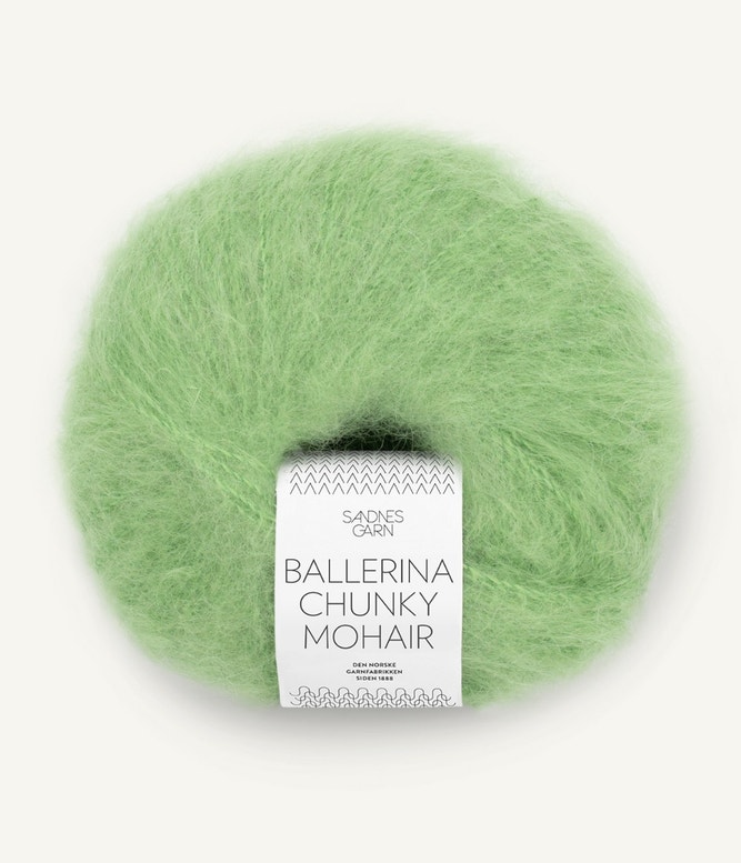 Ballerina Chunky Mohair von Sandnes Garn 8733 spring green