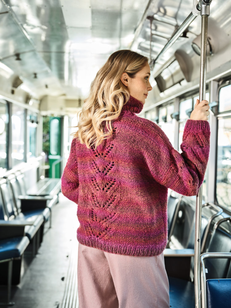 Sweater Chunky Ajour | Anleitungsheft | Wolle Smooth  | Stricken | Pro Lana