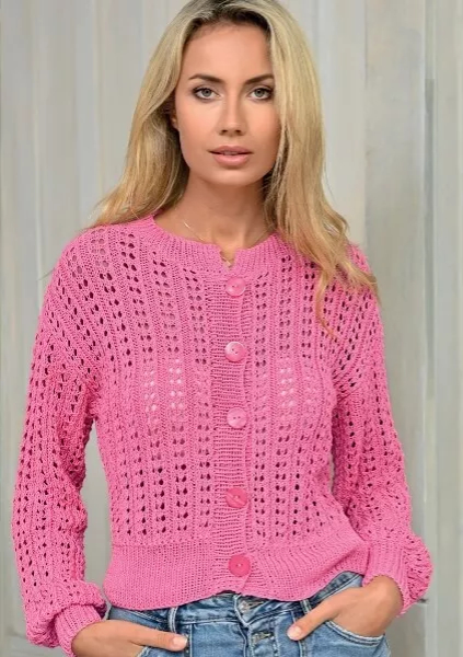 Kurze Jacke  | Wollpaket mit Club Linie 23  | Stricken | ONline