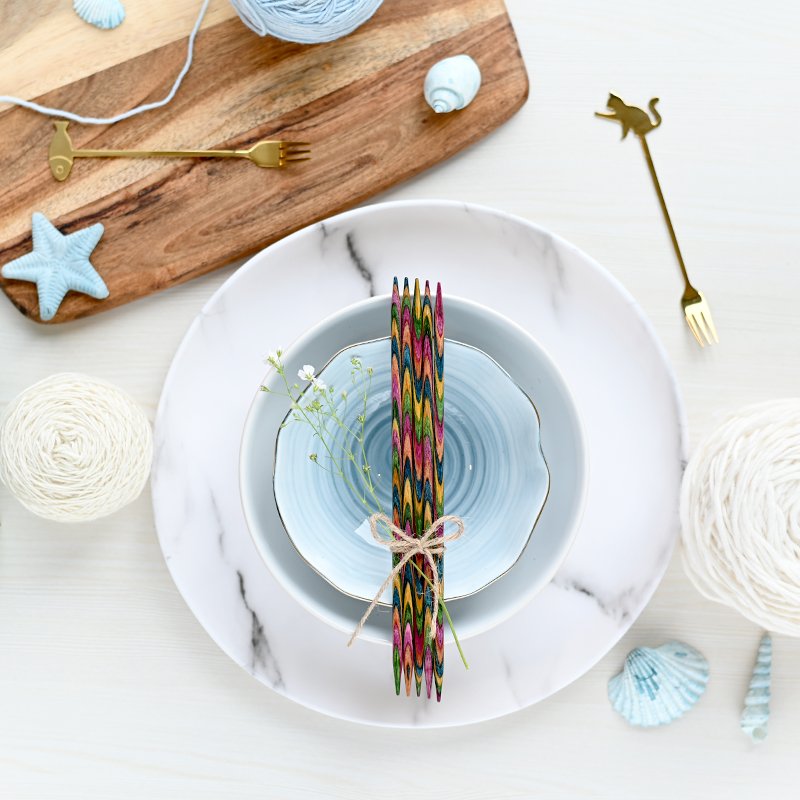 Nadelspiel Symfonie Holz von knit pro 20 cm 5,00 mm