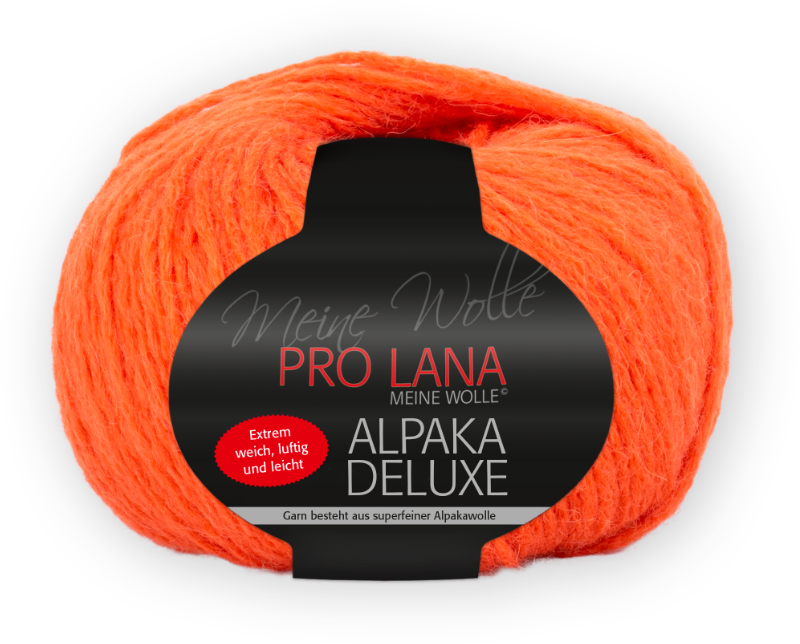 Alpaka deluxe von Pro Lana 0026 - ziegel