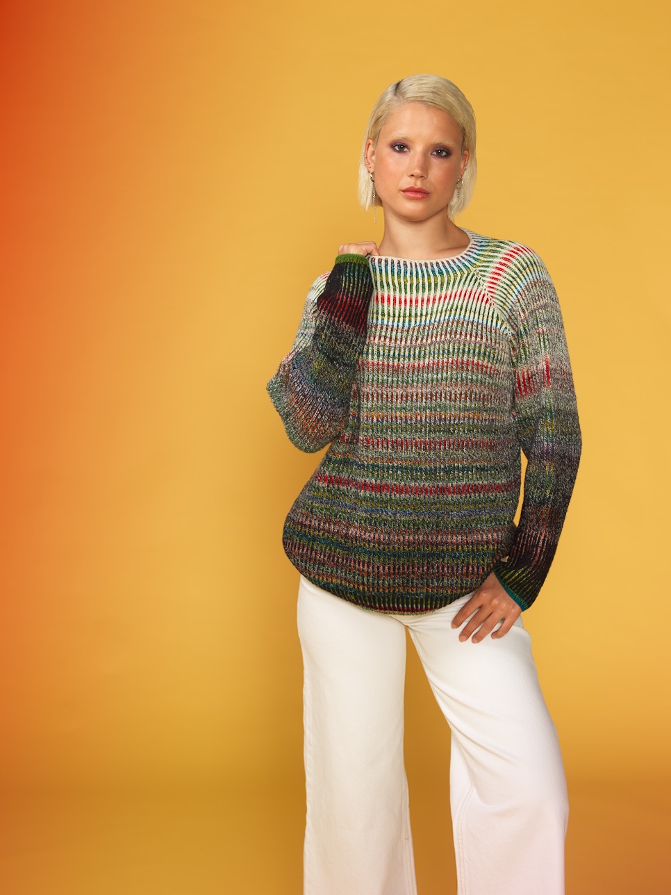 Pullover "Chavanga"  | Wollpaket mit Zauberperlen®  | Stricken | Gerhard Schoppel