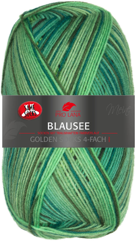 Blausee *Same Socks* Golden Socks - 4-fach Sockenwolle von Pro Lana 368.08