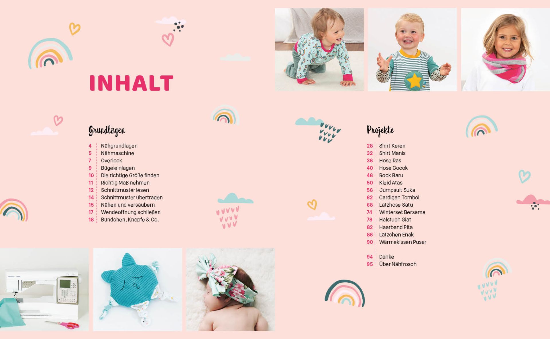 Nähen super easy – Kleidung für Babys und Kids