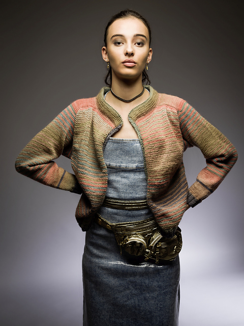 Jacke "Marte" | Anleitungsheft | Wolle Gradient  | Stricken | Irene Lindörfer