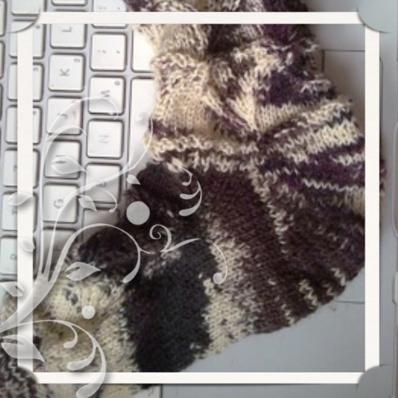 Sockenferse Hybrid für Toe Up Socken - Nadelspiel | Einzelanleitung | Stricken | Sylvie Rasch