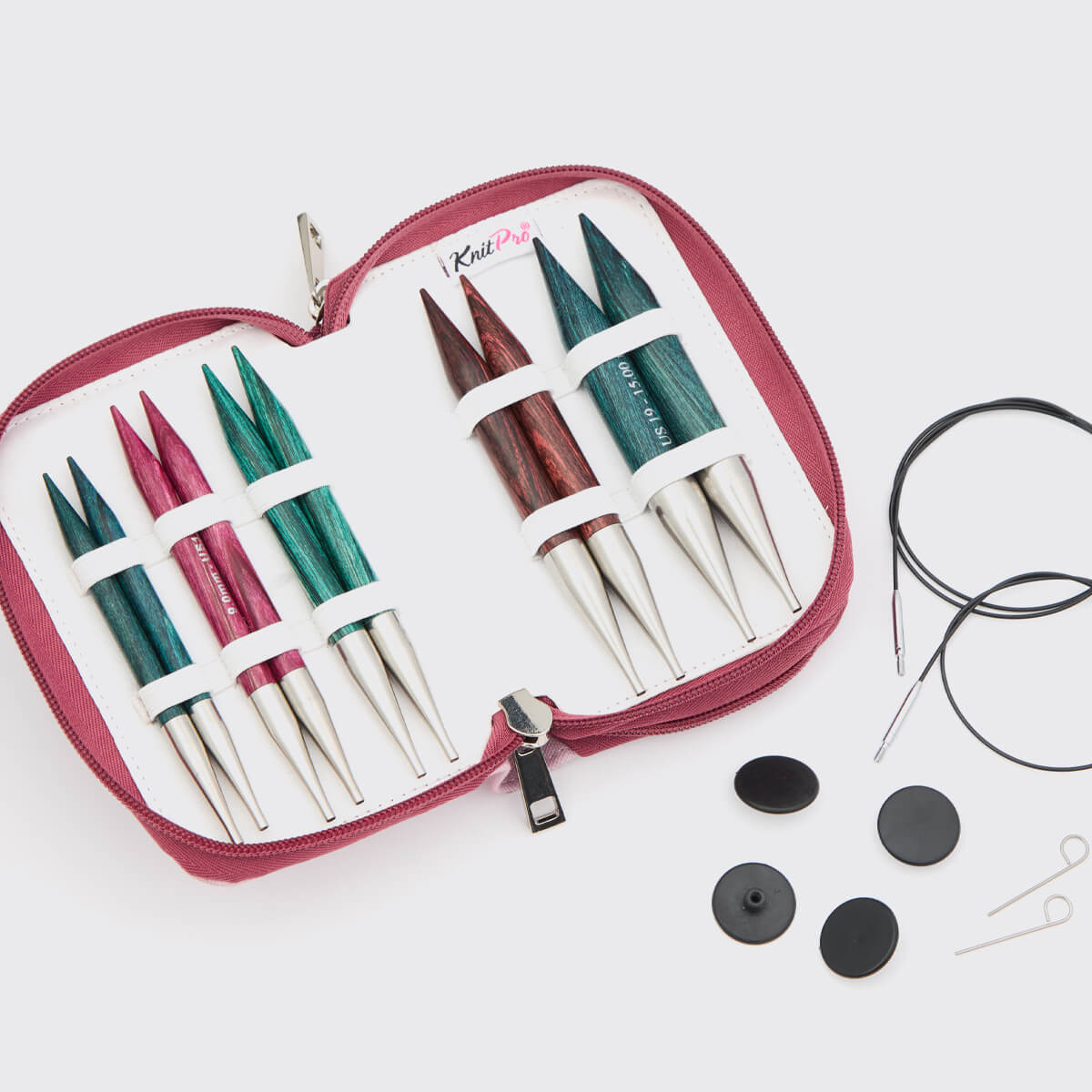 Nadelspitzen Set Dreamz Holz 8,00 - 15,0 mm Chunky 13 cm von knit pro Nadelspitzen Set Dreamz Holz 8,00 - 15,0 mm Chunky 13 cm von knit pro