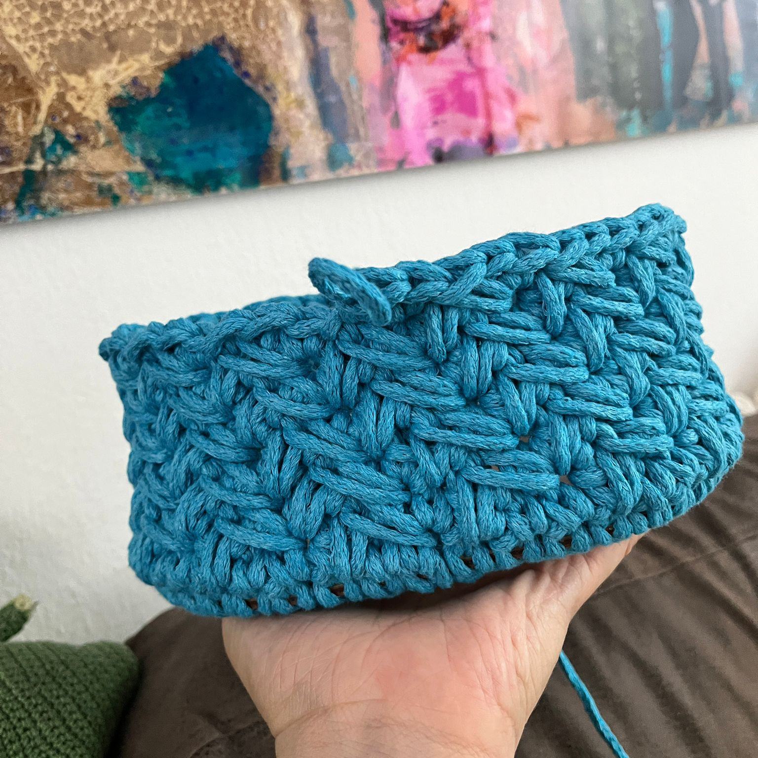 Häkelkörbchen Thanksgiving | Anleitungsvideo | Wolle Macramé  | Häkeln | Sylvie Rasch