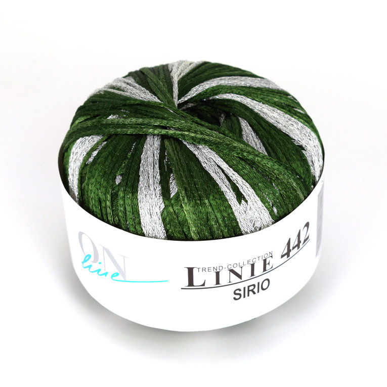 Sirio Linie 442 *Aktion* (10 Knäuel Mindestabnahme) von ONline 0103 - rot / silber