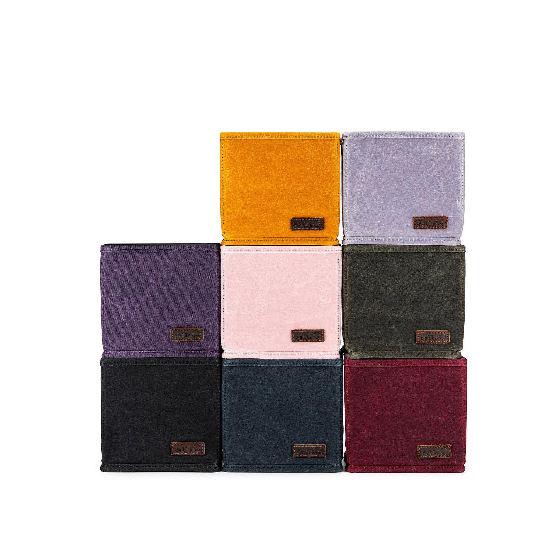 Maker's Canvas Cubbies von della Q rot