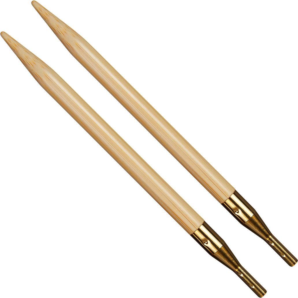 Nadelspitzen Bamboo 125 mm addiClickvon addi 3,75 mm