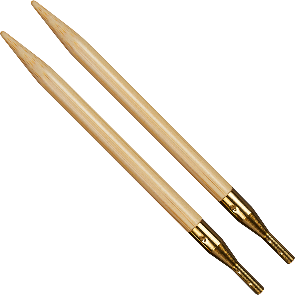 Nadelspitzen Bamboo 125 mm addiClickvon addi 12,00 mm