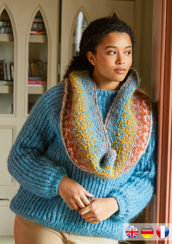 Draft Cowl | Einzelanleitung | Stricken | Lisa Richardson