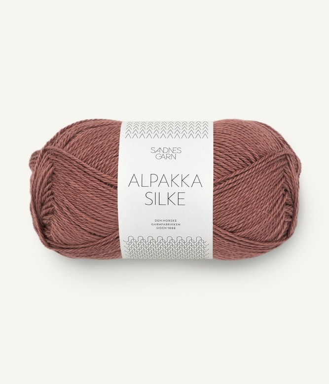 Alpakka Silke von Sandnes Garn 4043 - plommerosa