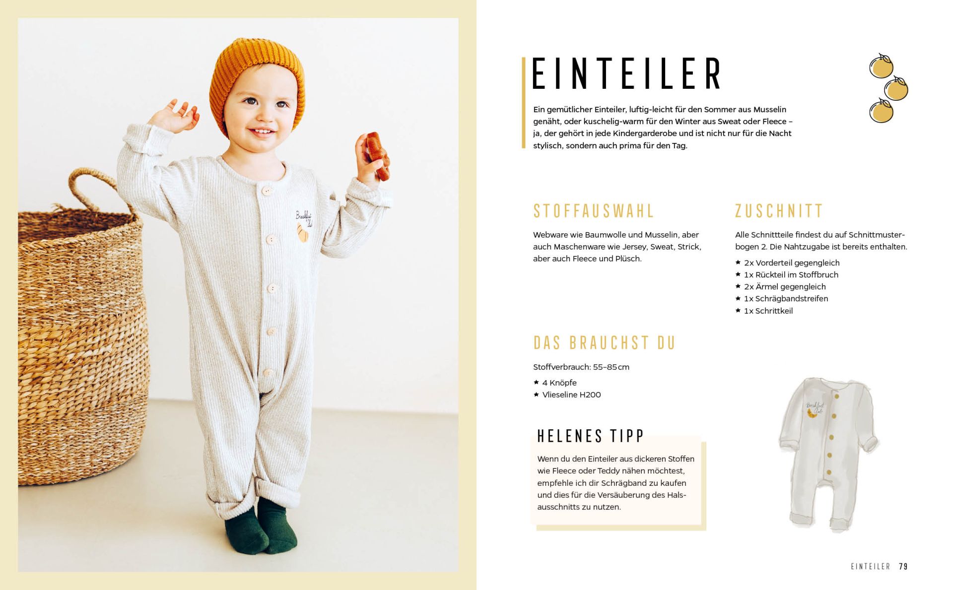 Hejlenki – Nähen für Babys und Kleinkinder