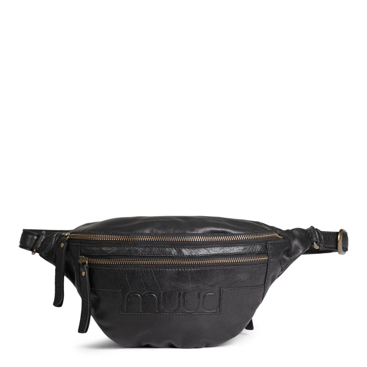 vegas - gürteltasche , handgefertigt aus Echtleder von muud black