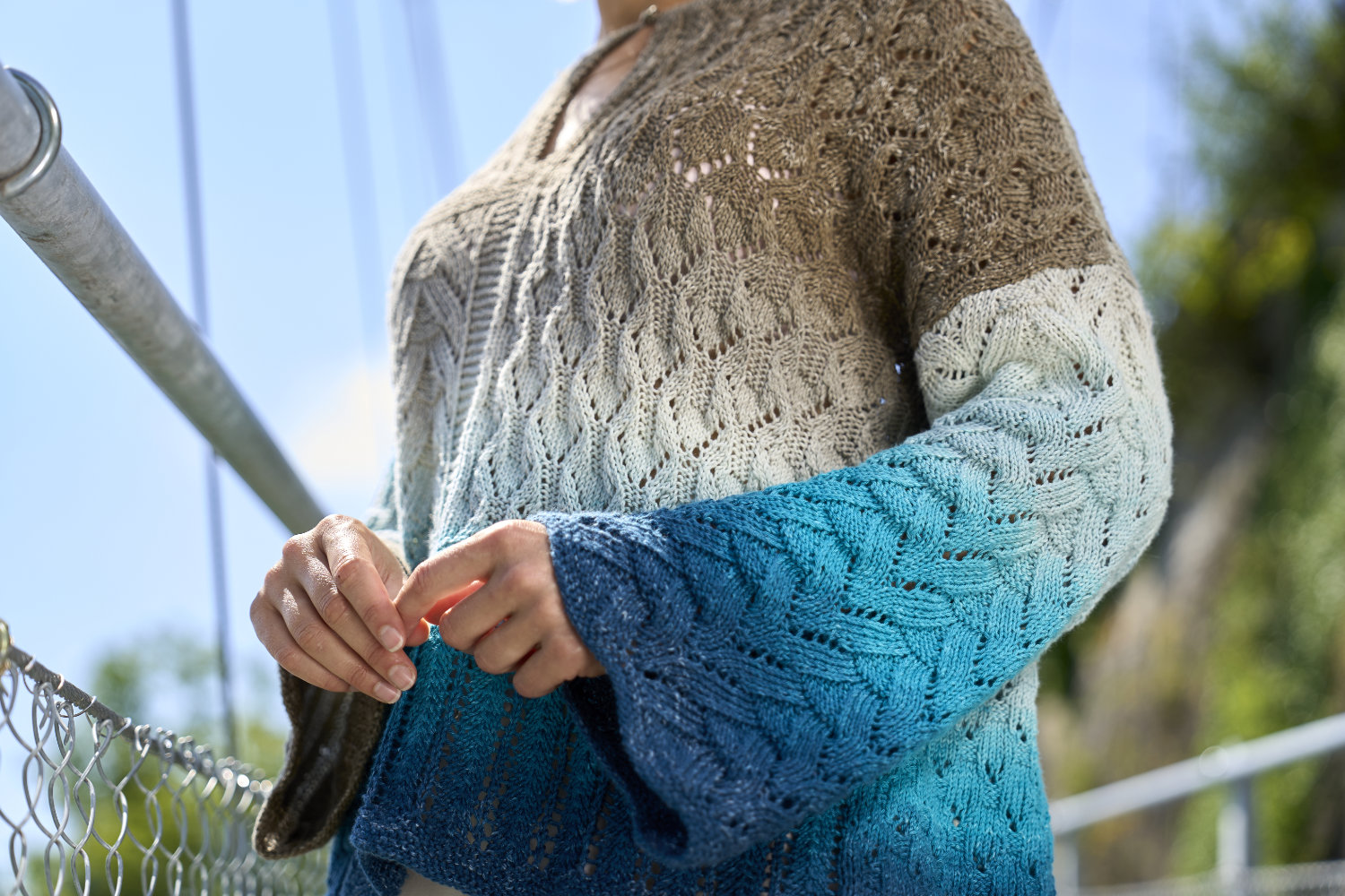 Tunika mit Ajourmustermix | Anleitungsheft | Wolle 1-2-3 Ideen  | Stricken | Pro Lana, Silvia Jäger, Andel Konrad