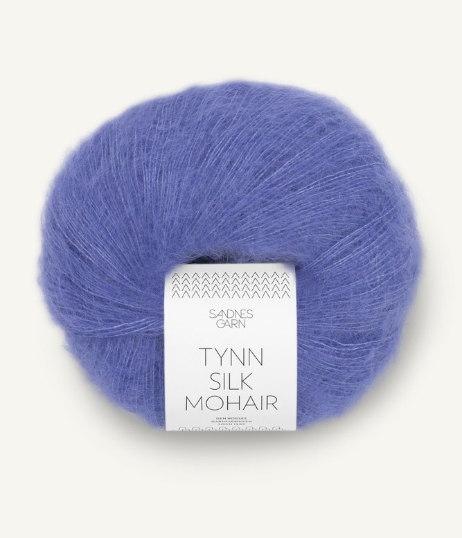 Tynn Silk Mohair von Sandnes Garn 5535 - bla iris