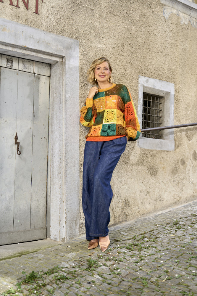 Sweater Grannys | Anleitungsheft | Wolle 1-2-3 Ideen  | Häkeln | Pro Lana, Silvia Jäger, Andel Konrad