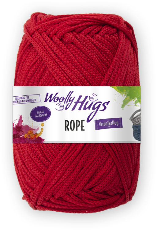 Rope von Woolly Hugs 0031 - rot
