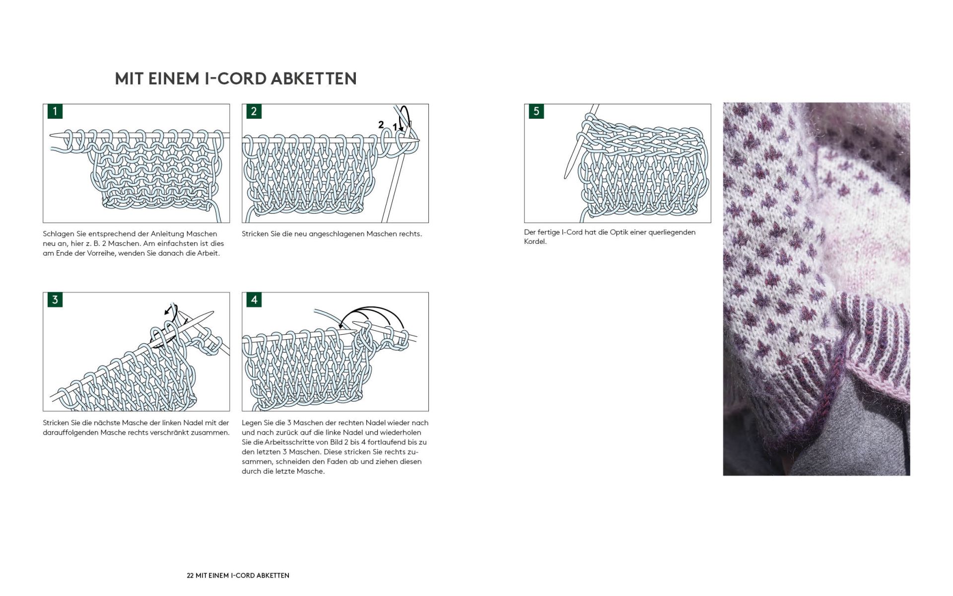 Nordische Pullover stricken - Durchgehende Strickmuster für Fair-Isle-Pullover, Cardigans, Ponchos und Co.