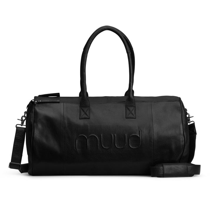 drew xl - wochenend und reisetasche, handgefertigt aus Echtleder von muud black