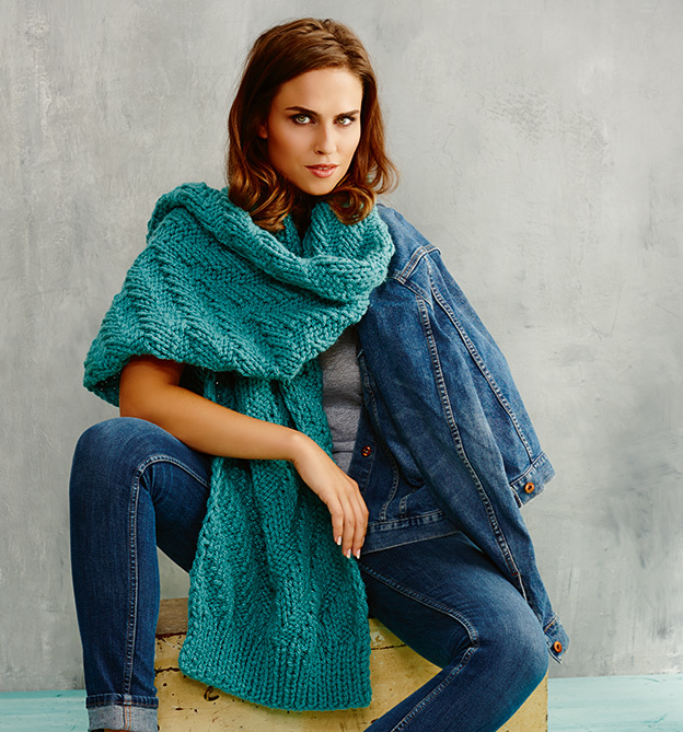 Maxi-Schals stricken (kreativ.kompakt) - Kuschelige It-Pieces selbstgestrickt