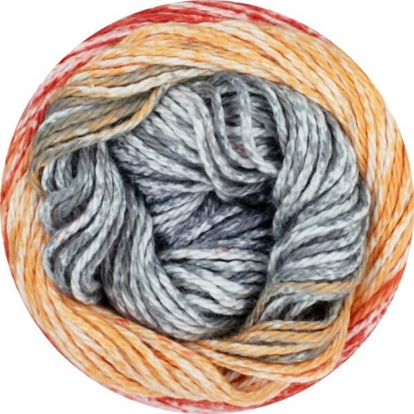 0109 - grau / orange / rot | 2,00 €