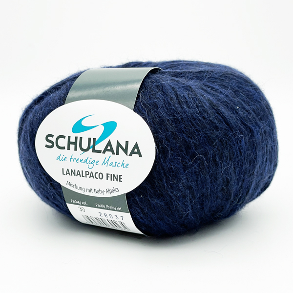 Lanalpaco Fine von Schulana 0030 - dunkelblau