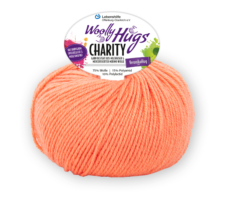 Charity von Woolly Hugs 0025 - lachs