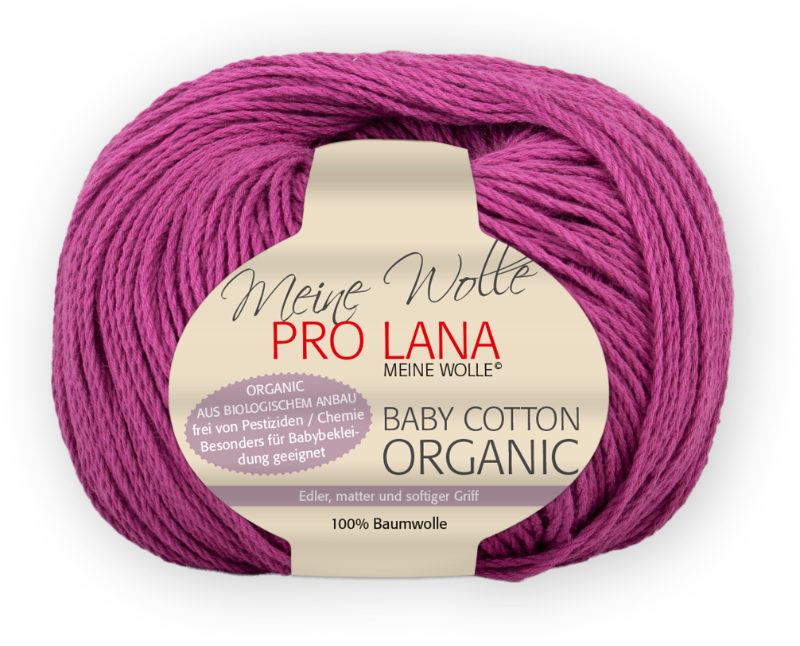 Baby Cotton Organic von Pro Lana 0044 - fuchsia
