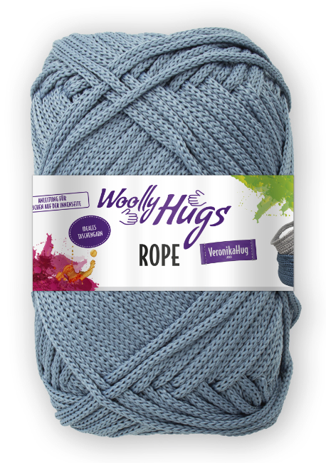 Rope von Woolly Hugs 0055 - jeans