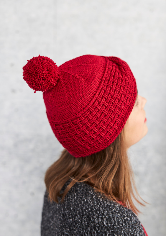 Mütze mit Twist | Anleitungsheft | Wolle Merino Mix 90  | Stricken | Pro Lana