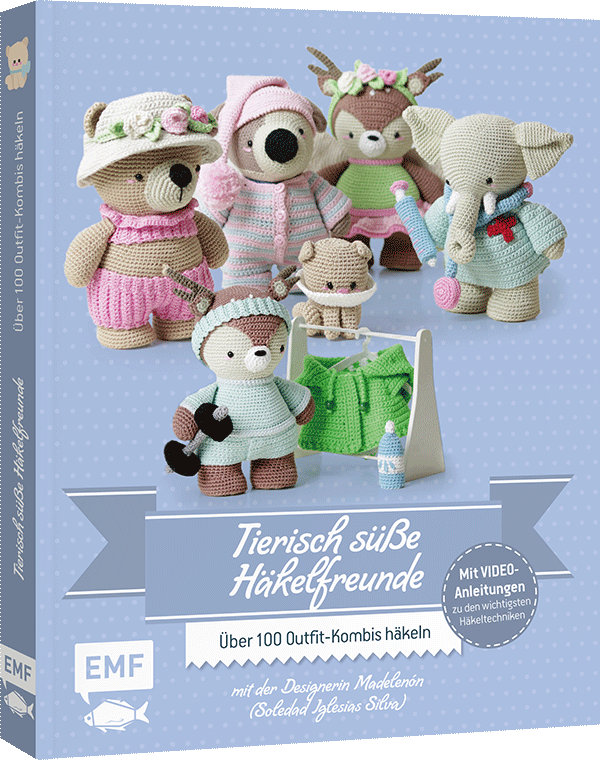 Tierisch süße Häkelfreunde - Amigurumi-Kleidung